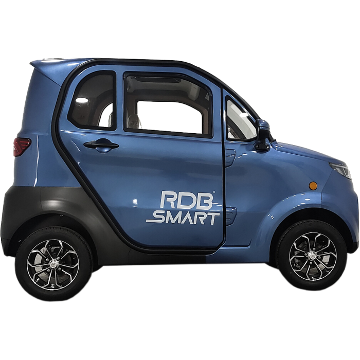 Masina electrica RDB SMART PRO, 1600W, 25 km/h, aer conditionat, fara permis, Albastru [4]