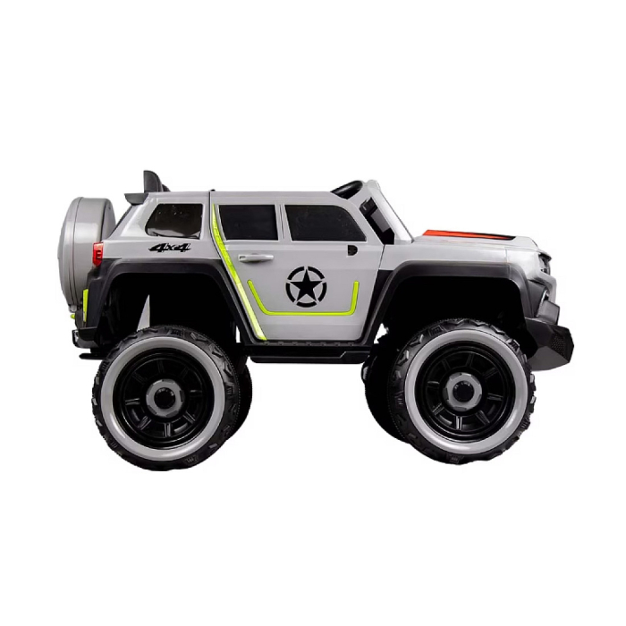 MASINUTA ELECTRICA PENTRU COPII RDB-7688 TIP SUV SUPER CU 4 MOTOARE 390W, 2 LOCURI, 12V7AH, ROTI EVA, GRI [3]