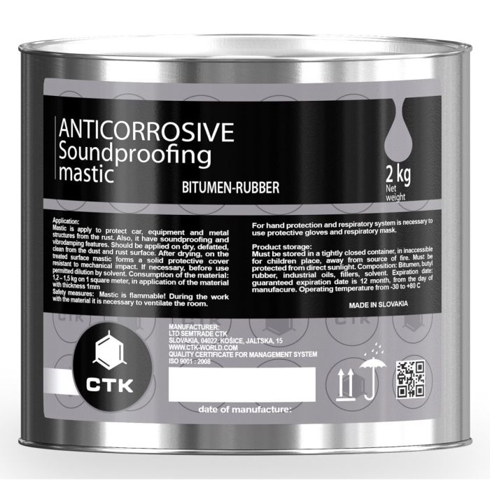 Material insonorizant CTK Defender, ichid, anticoroziv [2]