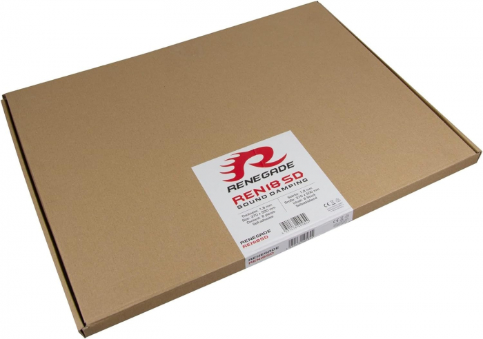 Material insonorizant Renegade REN18SD, 1.8 mm, 500 x 370 mm, 1.48m2 [2]