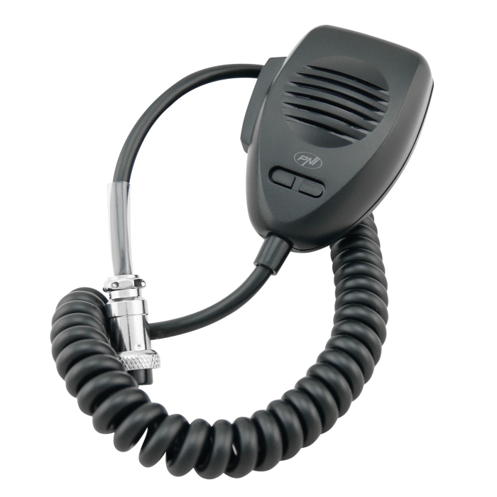 Microfon PNI CDS06 tip condenser cu 6 pini pentru statie radio CB, compatibil cu statii CB President, Midland, Albrecht [2]