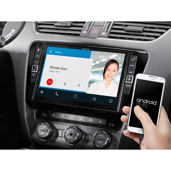 Multimedia dedicata pentru Skoda Octavia3, Alpine I902D-OC3, 4x50W, FM, USB, GPS, Bluetooth, IPod/IPhone, Android, display de 9" [5]