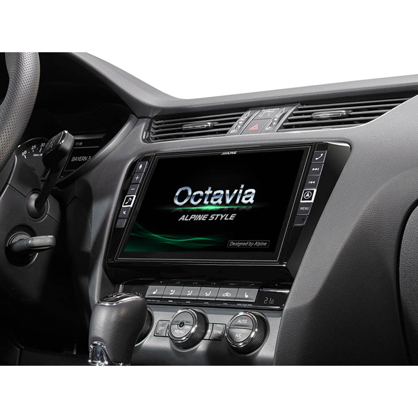 Multimedia dedicata pentru Skoda Octavia3, Alpine X902D-OC3, 4x50W, FM, USB, GPS, Bluetooth, IPod/IPhone, display de 9" [7]