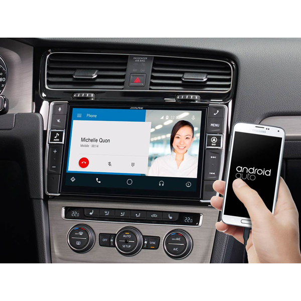 Multimedia dedicata pentru Volkswagen Golf 7, Alpine I902D-G7, 4x50W, FM, USB, Bluetooth, IPod/IPhone, Android, display de 9" [3]