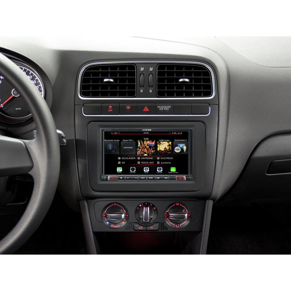 Multimedia player Alpine INE-W710D, 4x50W, DVD, CD, FM, USB, Aux, Bluetooth, GPS, IPhone/IPod, Android [8]