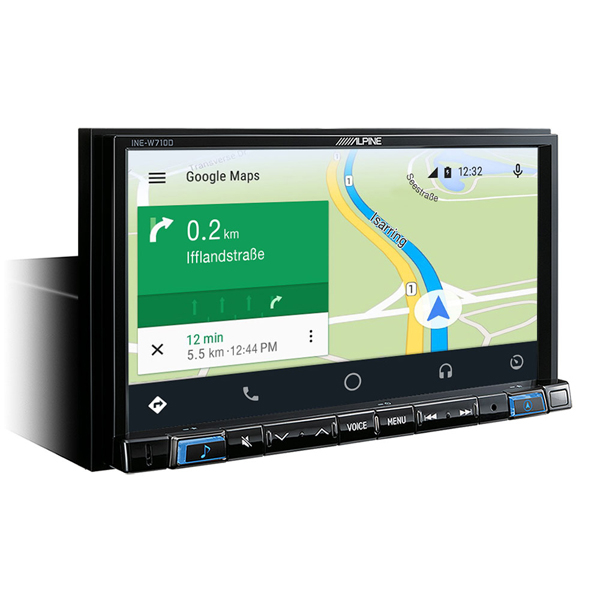 Multimedia player Alpine INE-W710D, 4x50W, DVD, CD, FM, USB, Aux, Bluetooth, GPS, IPhone/IPod, Android [6]