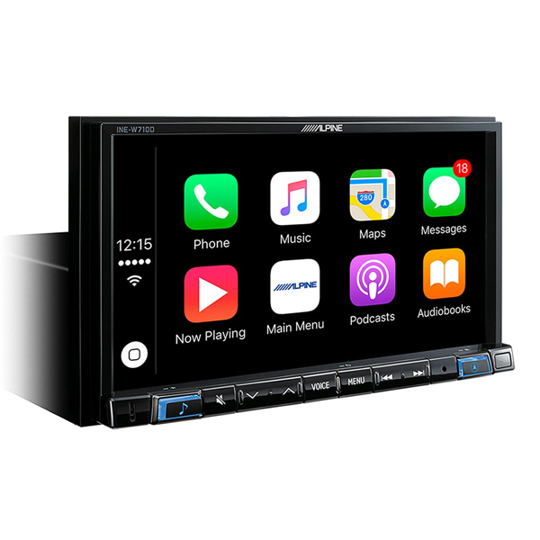 Multimedia player Alpine INE-W710D, 4x50W, DVD, CD, FM, USB, Aux, Bluetooth, GPS, IPhone/IPod, Android [7]