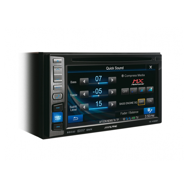 Multimedia player Alpine IVE-W585BT, 4x50W, DVD, CD, USB, Aux, Bluetooth, IPod/IPhone, Android [1]