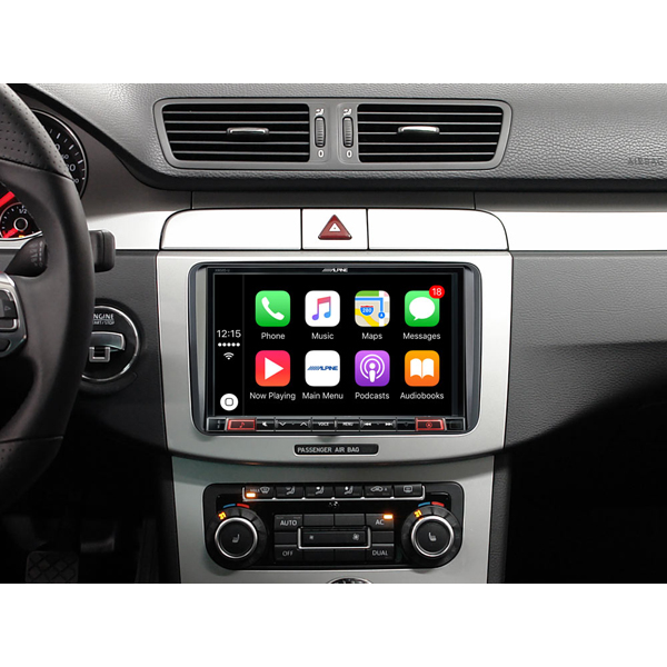 Multimedia player Alpine X802D-U, 4x50W, DVD, CD, FM, USB, Aux, Bluetooth, GPS, IPhone/IPod, Android [3]