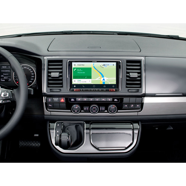 Multimedia player Alpine X802D-U, 4x50W, DVD, CD, FM, USB, Aux, Bluetooth, GPS, IPhone/IPod, Android [8]