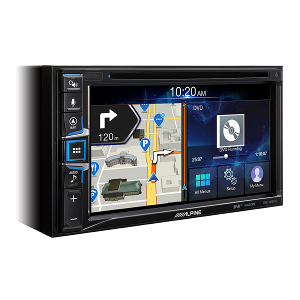 Multimedia player auto Alpine INE-W611D, 4x50W, FM, DVD, CD, Bluetooth, USB, Aux, GPS, ecran 6.5'', compatibil iPod/iPhone, Android [6]