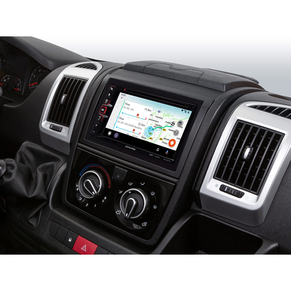 Multimedia player auto Alpine INE-W611D, 4x50W, FM, DVD, CD, Bluetooth, USB, Aux, GPS, ecran 6.5'', compatibil iPod/iPhone, Android [8]
