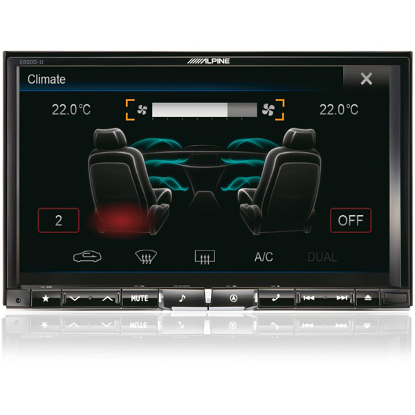 Multimedia player auto Alpine X800D-U, 4X50W, DVD, CD, FM, USB, Aux, Bluetooth, Navigatie [4]