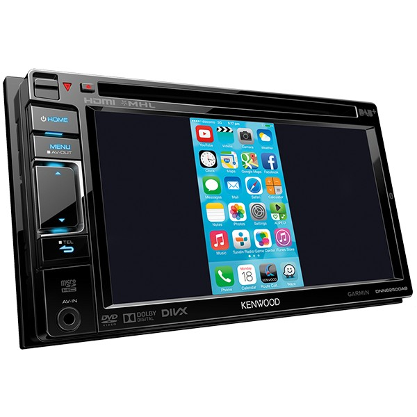 Multimedia player auto Kenwood DNN-9250DAB, 2DIN, ecran 7", USB , AUX, SD, WiFi, Bluetooth, Touchscreen, 4x50W RMS [4]