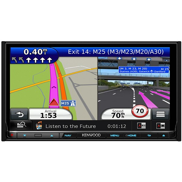Multimedia player auto Kenwood DNN-9250DAB, 2DIN, ecran 7", USB , AUX, SD, WiFi, Bluetooth, Touchscreen, 4x50W RMS [2]