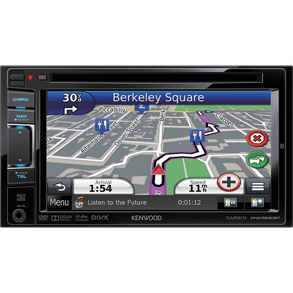 Multimedia player auto Kenwood DNX-5230BT, 2DIN, USB, AUX, SD, Bluetooth, iPod, CD, 4x50W RMS, Touchscreen, ecran 6.1" [2]