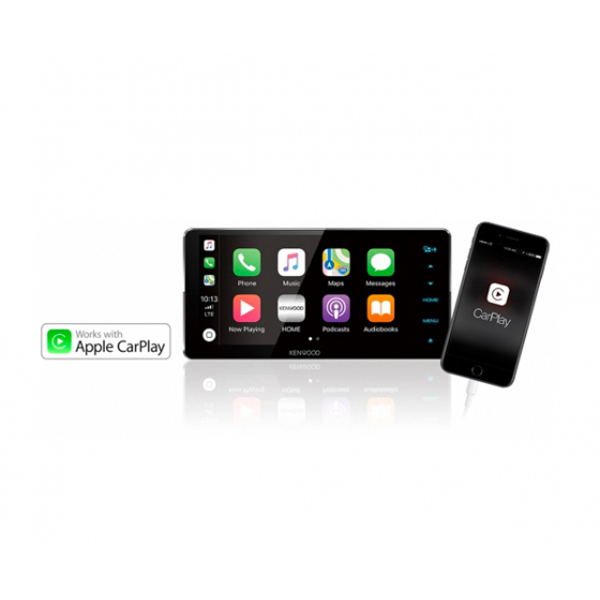 Multimedia player auto Kenwood DNX7190DABS, 4x50W, FM, DVD, CD, USB, Bluetooth, GPS, ecran 7", Android, iPhone/iPod [6]