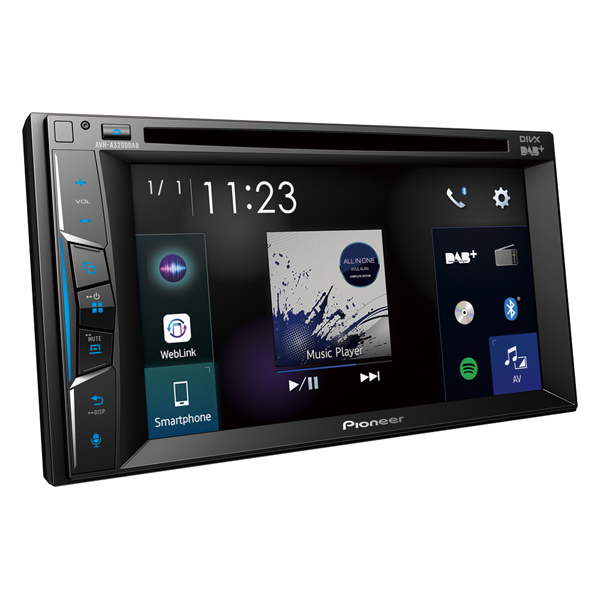 Multimedia player auto Pioneer AVH-A3200DAB, 4x50W, DVD/CD, FM, DAB+, Bluetooth, USB, Aux, ecran LCD 6.2'', compatibil iPod/iPhone, Android [3]
