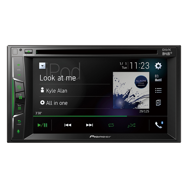 Multimedia player auto Pioneer AVH-Z3200BT, 4x50W, DVD/CD, FM, DAB+, Bluetooth, USB, Aux, ecran LCD 6.2'', compatibil iPod/iPhone, Android [2]