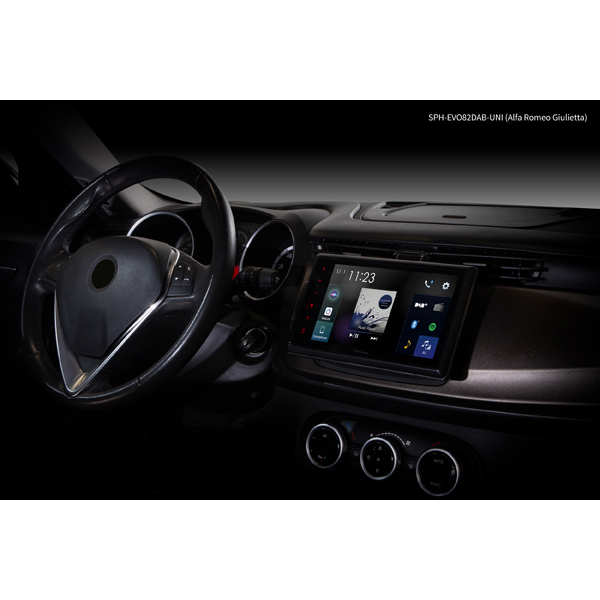 Multimedia player auto Pioneer SPH-EVO82DAB-UNI, 4x50W, FM, Bluetooth, USB, Aux, ecran LCD 8'', compatibil iPod/iPhone, Android [3]