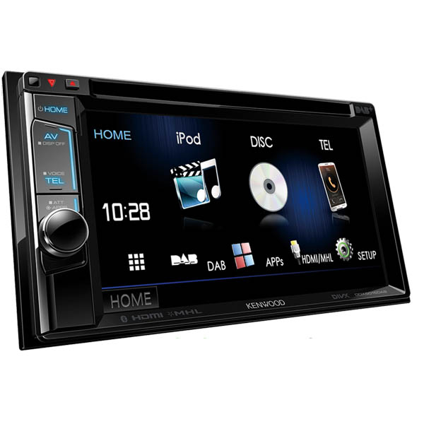 Multimedia player Kenwood DDX-5016DAB, 4x50W, DVD, CD, FM, USB, Aux, Bluetooth, IPod/IPhone, Android, ecran de 6.2" [3]