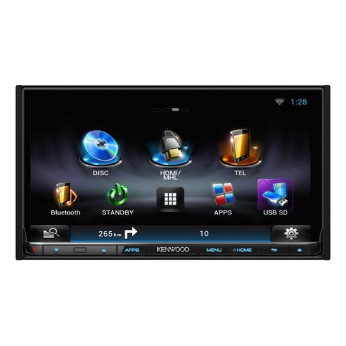 Multimedia Player Kenwood DNR-8025BT, 2 DIN, Bluetooth, 4x50W, ecran 7" [1]