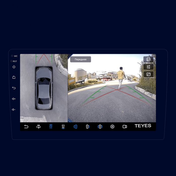 Navigatie auto Teyes CC3 360°, AUDI A3 8P 2003-2013, 4G, Wi-Fi, 6+128GB, 9" QLED, Octa-Core 1.8Ghz, Android, Bluetooth 5.1, DSP [5]