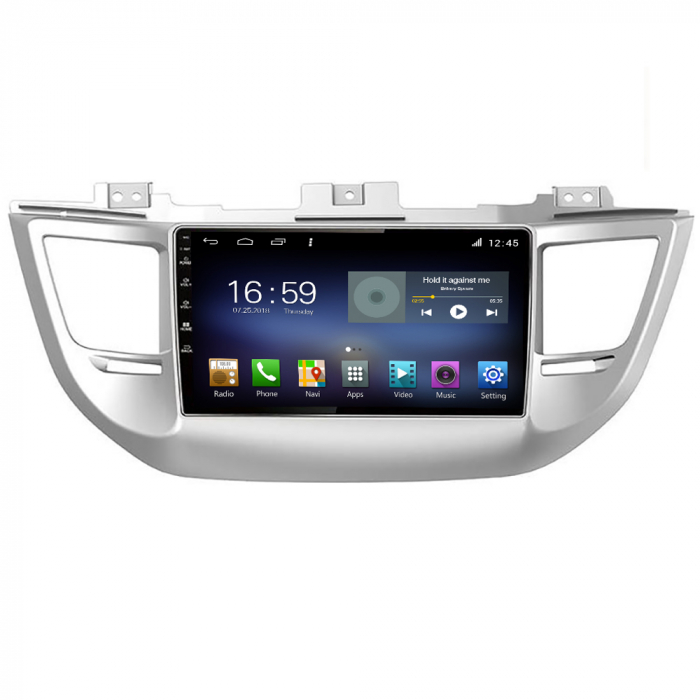 Navigatie dedicata HYUNDAI TUCSON F-546 Octa Core cu Android Radio Bluetooth Internet GPS WIFI DSP 6+128GB 4G [2]