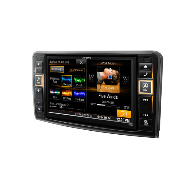 Navigatie dedicata pentru Mercedes-Benz ML si GL Alpine X800D-ML, 4X50W, DVD, CD, FM, USB, Aux, Bluetooth, IPod/IPhone, Android [5]