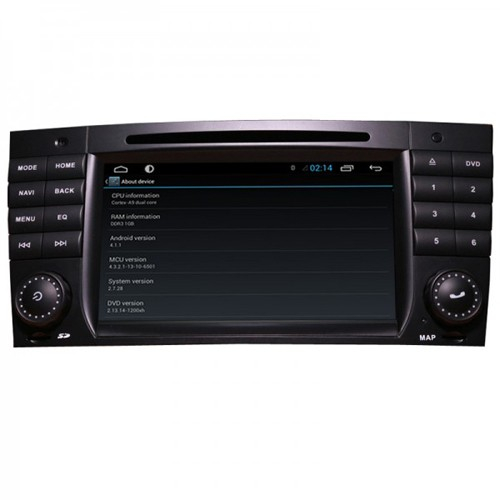 Navigatie dedicata pentru Mercedes Clasa C W203 2004-2008, CLC 2008-2011, Edotec EDT-G093, sistem de operare Android [3]