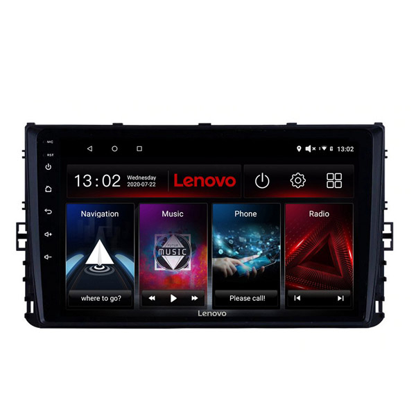 Navigatie dedicata pentru Volkswagen Passat/Golf VII/Polo/Tiguan 2018-, Edotec EDT-E509, FM, Bluetooth, DSP, Octa Core, Wi-Fi,Android 8.1 [2]