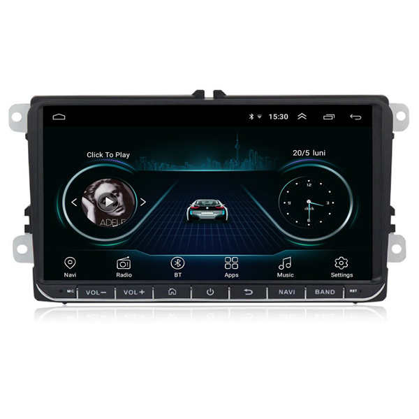 Navigatie dedicata pentru VW, Skoda, Seat, EDT-E205, GPS, USB, Bluetooth, Wi-Fi, Android 8.1 [2]