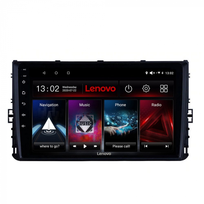 Navigatie dedicata pentru WV Golf 7 2018-, Edotec E509-PRO,FM,  Bluetooth,DSP, Wi-Fi,Android 8.1, Octa Core [2]