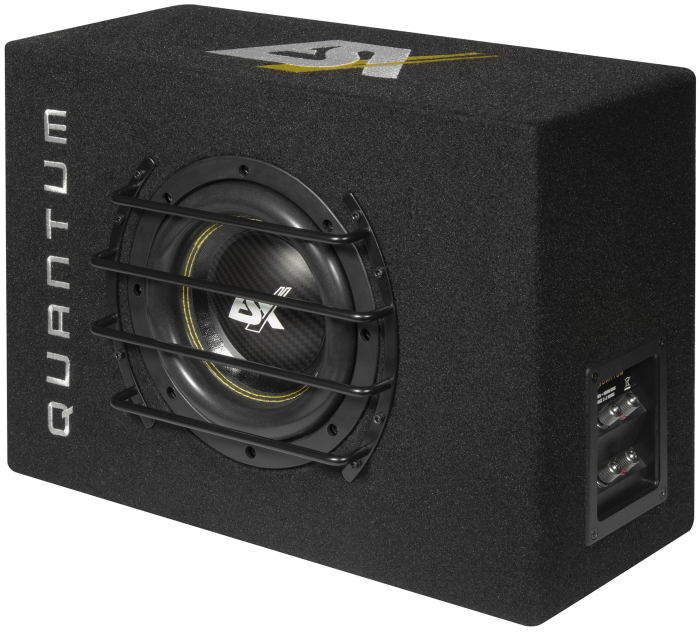 Pachet bass auto ESX Quantum QXB8, 400W RMS + Amplificator auto Vibe Power Box 400.1M-V7, Mono, 400W RMS + Kit cablu amplificator [3]