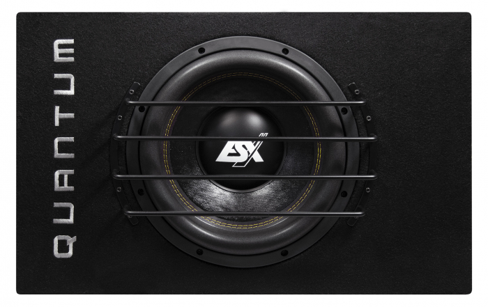 Pachet bass auto ESX Quantum QXB12, 1000W RMS + Amplificator auto ESX Signum SXE 2000.1D, Mono, 1000W RMS + Kit cablu amplificator [2]