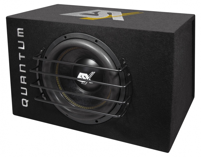 Pachet bass auto ESX Quantum QXB12, 1000W RMS + Amplificator auto ESX Signum SXE 2000.1D, Mono, 1000W RMS + Kit cablu amplificator [4]