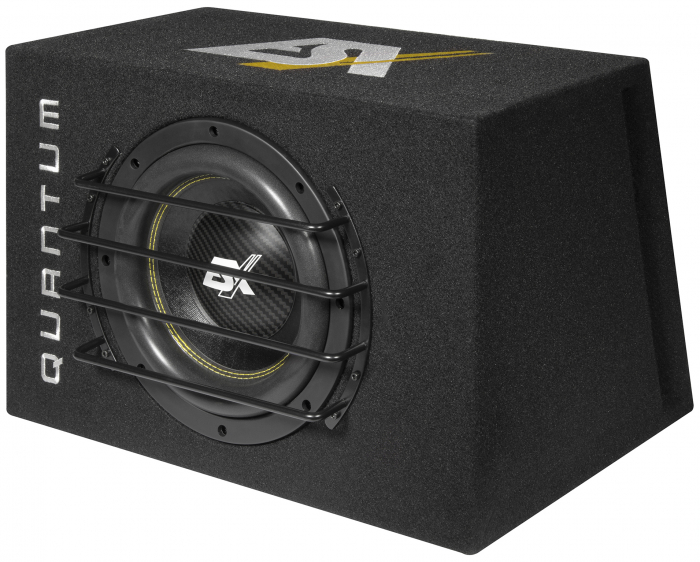 Pachet bass auto ESX Quantum QXB10, 600W RMS + Amplificator auto ESX Signum SXE1200.1D, Mono, 600W RMS + Kit cablu amplificator [4]