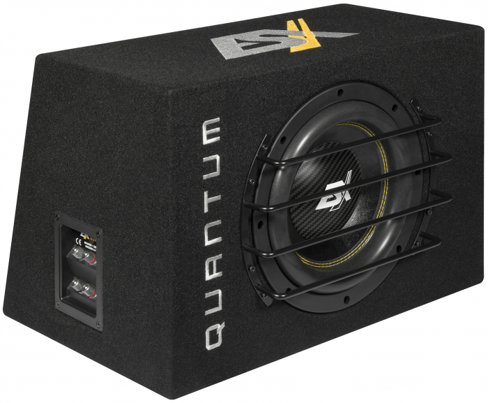 Pachet bass auto ESX Quantum QXB10, 600W RMS + Amplificator auto ESX Signum SXE1200.1D, Mono, 600W RMS + Kit cablu amplificator [3]