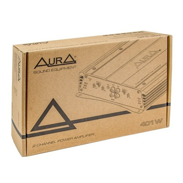 Pachet boxa subwoofer Aura FIREBALL 12, 30 cm, 351W RMS + Amplificator auto Aura INDIGO AMP 2.80, 2 canale, 200W RMS [2]