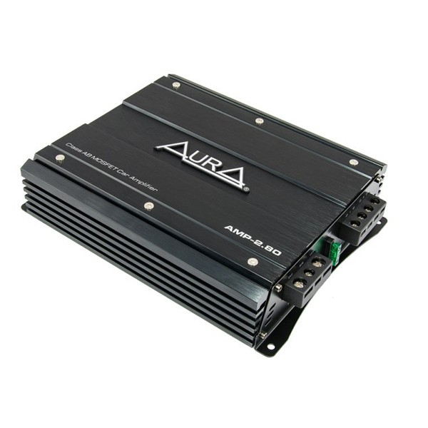Pachet boxa subwoofer Aura FIREBALL 12, 30 cm, 351W RMS + Amplificator auto Aura INDIGO AMP 2.80, 2 canale, 200W RMS [6]