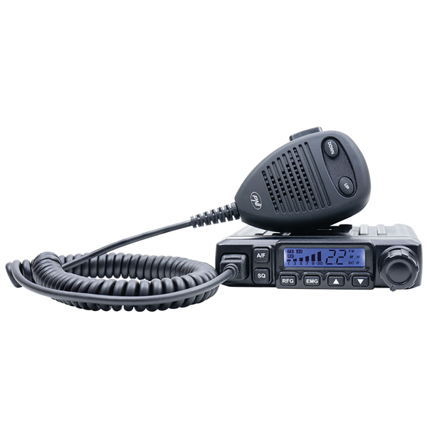 Pachet statie radio auto CB PNI Escort HP 6500, squelch automat + Antena CB PNI Extra 45 lungime 45cm + Baza magnetica [7]