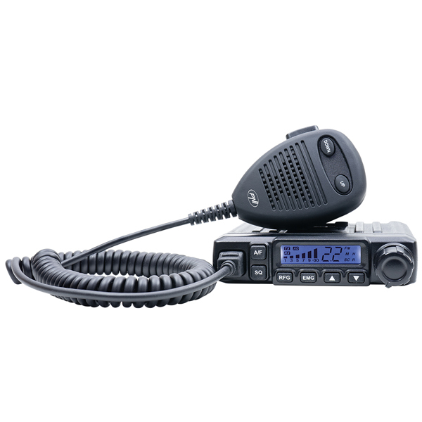 Pachet statie radio auto CB PNI Escort HP 6500, squelch automat + Antena CB PNI LED 2000 cu filet SO-239, lungime 90 cm [7]