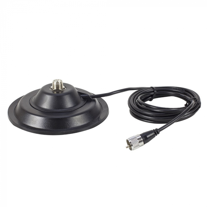Pachet statie radio auto CB PNI Escort HP 6500 ASQ, squelch automat + Antena radio CB PNI ML145 lungime 145cm + Baza magnetica [13]