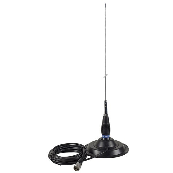 Pachet statie radio auto CB PNI Escort HP 6500 ASQ, squelch automat + Antena radio CB PNI ML145 lungime 145cm + Baza magnetica [14]