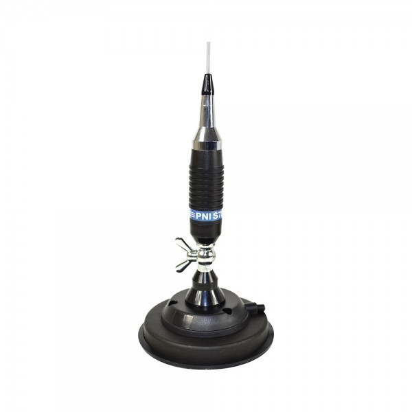 Pachet statie radio auto CB PNI Escort HP 8000L + Antena CB PNI S75 lungime 75cm + Baza magnetica [6]