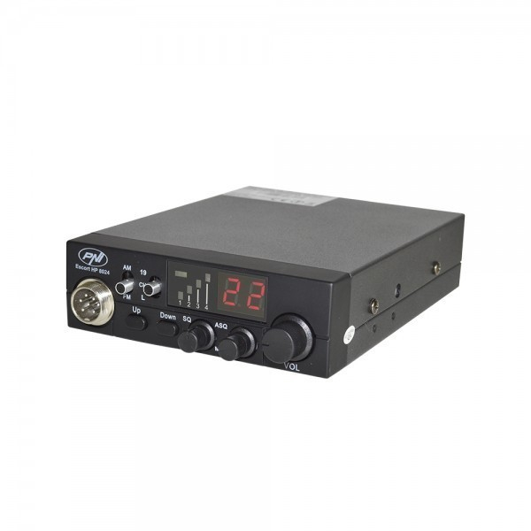 Pachet statie radio auto CB PNI Escort HP 8024 + Antena CB PNI ML100 lungime 100cm + Baza magnetica [2]
