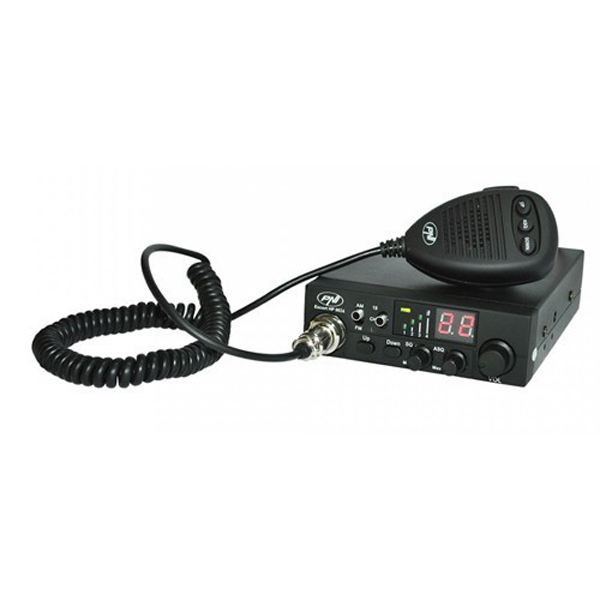 Pachet statie radio auto CB PNI Escort HP 8024 + Antena CB PNI S75 lungime 75cm + Baza magnetica [7]