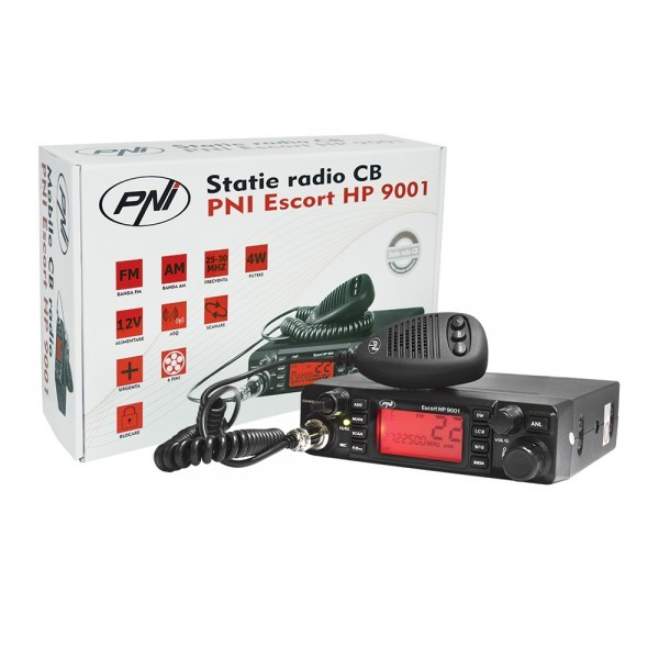Pachet statie radio auto CB PNI Escort HP 9001 + Antena CB PNI ML100 lungime 100cm + Baza magnetica [3]