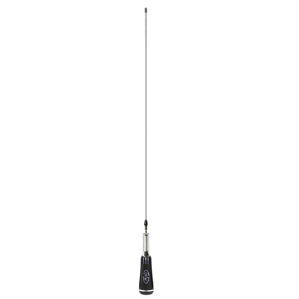 Pachet statie radio auto CB President BARRY II ASC AM/FM, Roger Beep, NB, ANL, Port USB, VOX, 12V/24V + Antena CB PNI LED 2000 cu filet SO-239, lungime 90 cm [14]