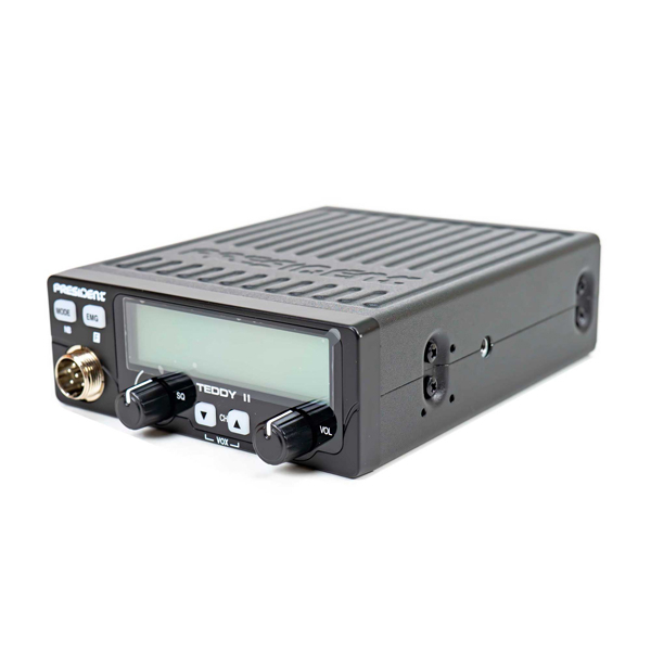 Pachet statie radio auto CB President Teddy II ASC, 12V + Antena radio CB PNI ML160 lungime 155cm + Baza magnetica [2]